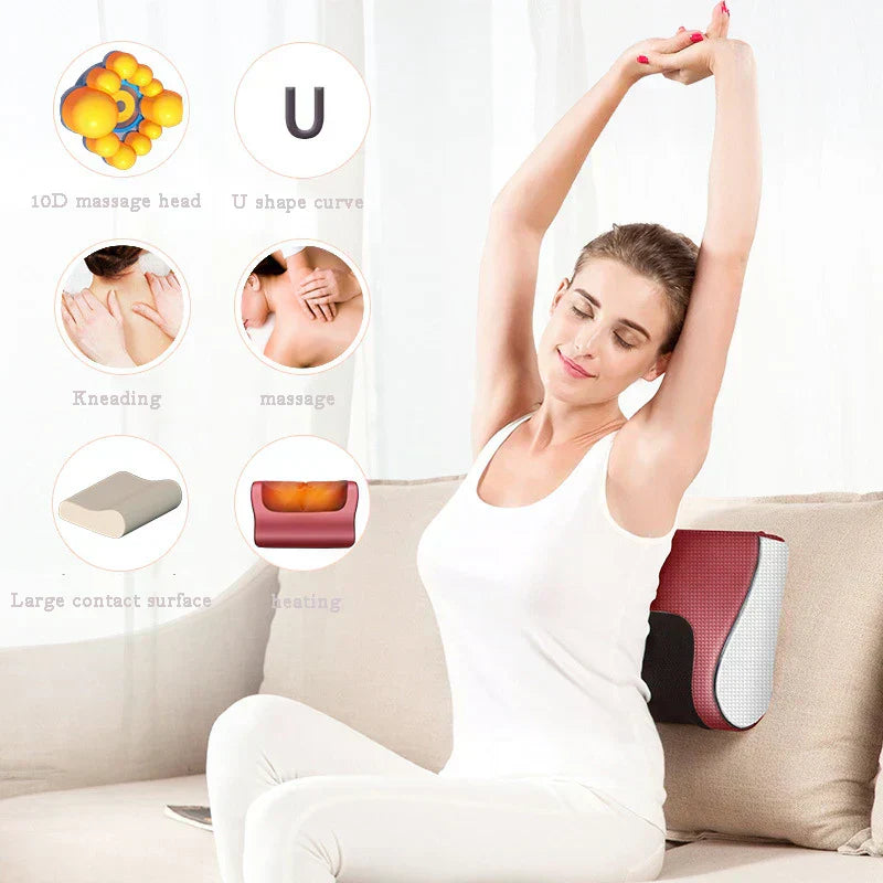 Buy & Thrive™ Red Pillow Massager – جهاز تدليك الوسادة الحمراء