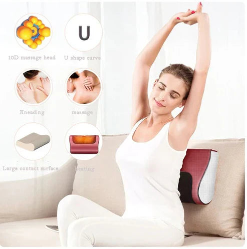 Buy & Thrive™ Red Pillow Massager – جهاز تدليك الوسادة الحمراء