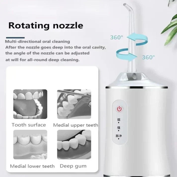Buy & Thrive™3 In 1 Oral Irrigatorجهاز ري الفم 3 في 1